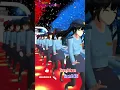 Emang syantik Team Polwan atu Team Polisi | Polisi koban sakura school simulator #shorts