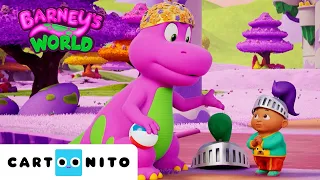 Learning to Say No | Two Games at Once 🎲🎈 | Barney's World | Cartoonito