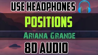 Download (8D Audio) Positions - Ariana Grande Official Live Performance  || MSE MP3