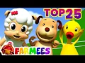 Download Lagu Top 25 lagu anak-anak | Video edukasi anak | Puisi untuk anak | Farmees Indonesia | Lagu anak