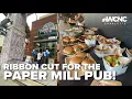 Charlotte Knights cut the ribbon on Paper Mill Pub in Uptown