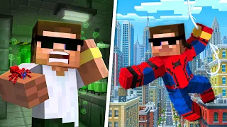 I Become Spiderman in Minecraft But..