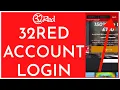 32Red Casino Login Sign In To 32Red Online Casino 32red com Login
