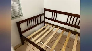 Giantex Wooden Daybed Frame Twin Size Full Wooden Slats Support Dual-use Sturdy review