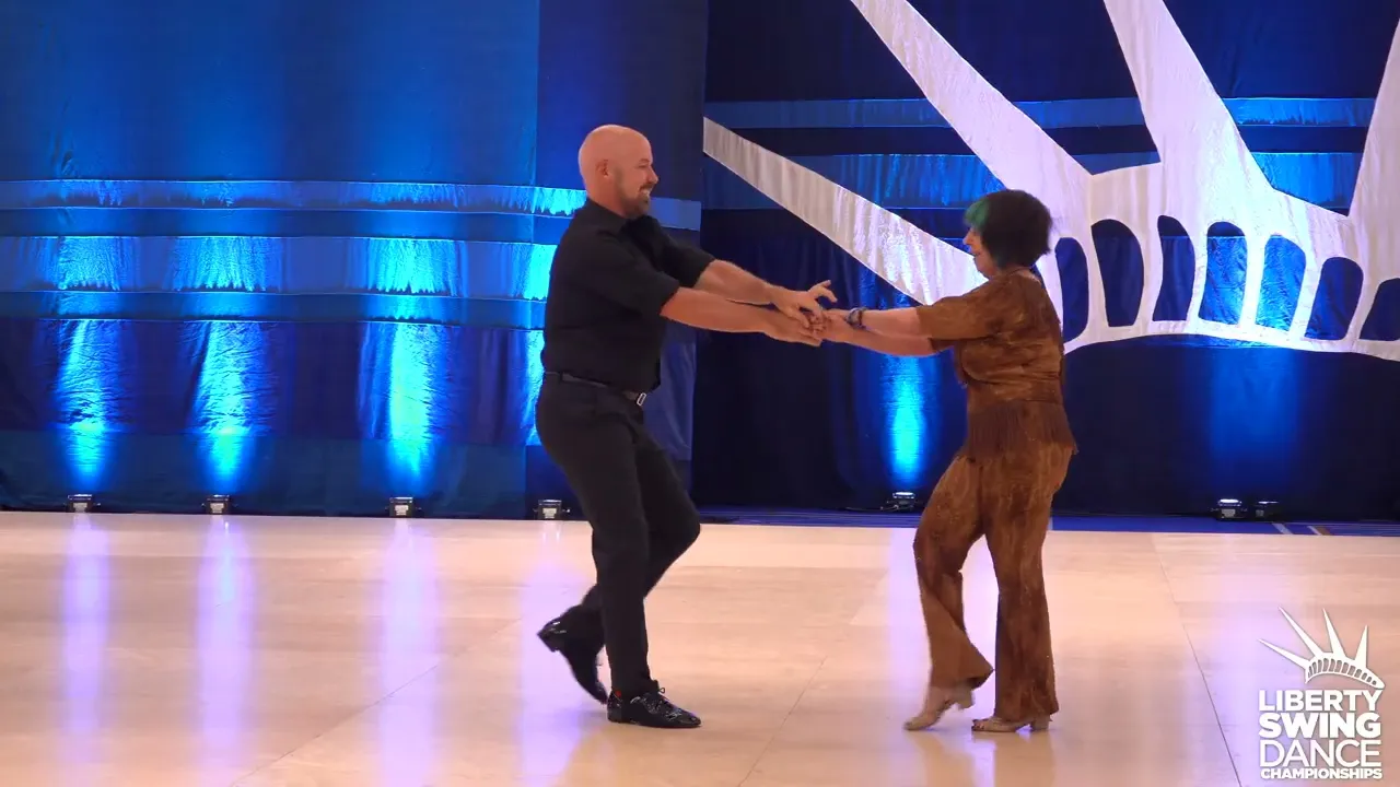 Liberty Swing 2025 Sophisticated Pro Am Routines Michele Fischer with Robert Royston   4K