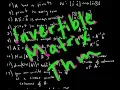 MOST IMPORTANT LINEAR ALGEBRA - Invertible Matrix Theorem ON ROIDS Passing Linear Algebra