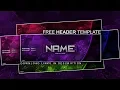 FREE TWITTER HEADER TEMPLATE