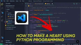 How to create heart shape through visual code