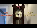 New Movement Vs Old Movement - Sligh Grandfather Clock