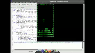 Tetris in lines of PYTHON code