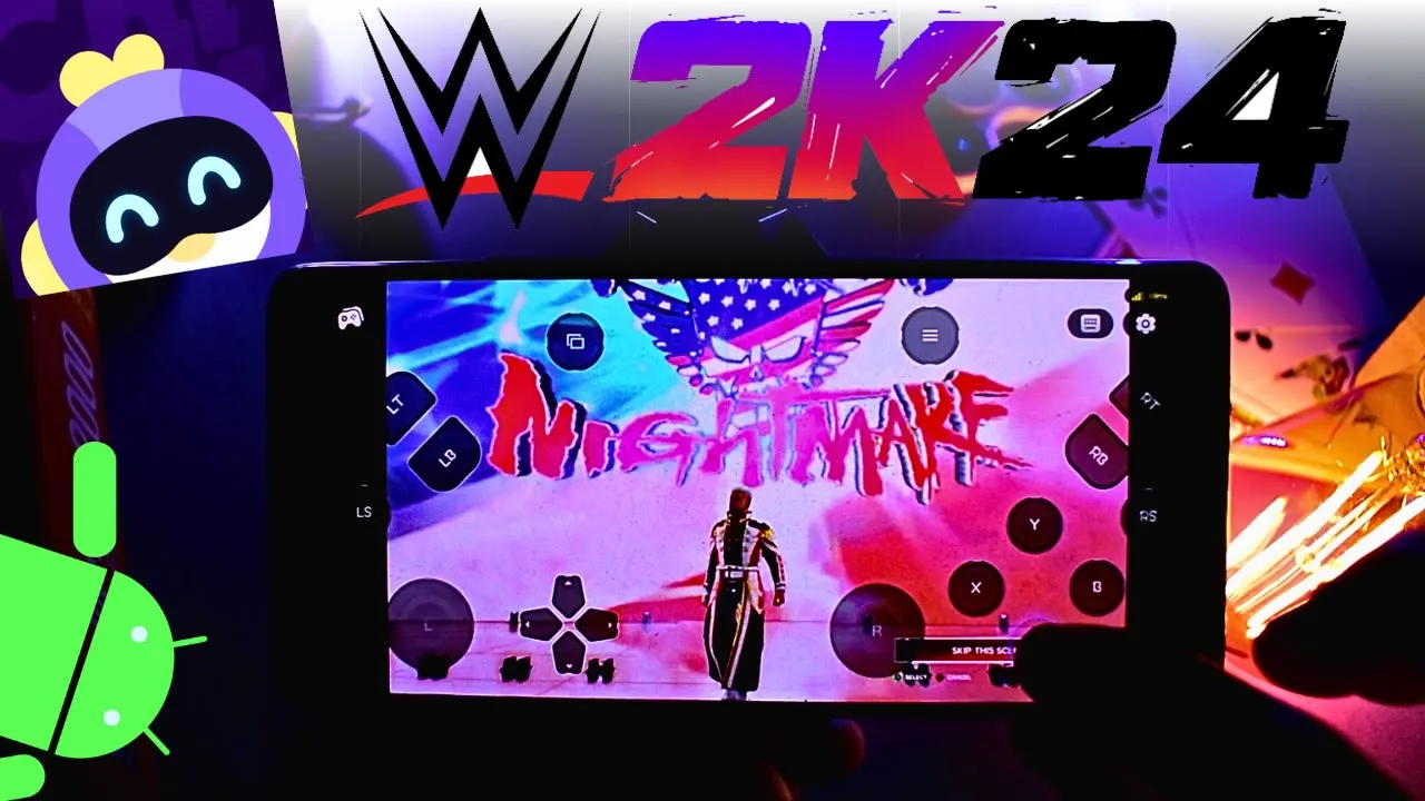 Cloud Gaming | WWE 2k24 Android | Chikii