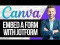 How to Embed a Form on Canva Website with Jotform