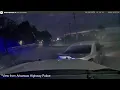 Arkansas HIGHWAY POLICE PIT Maneuver - Assisting State Police with fleeing felon