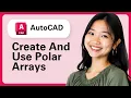 AutoCAD How To Create And Use Polar Arrays