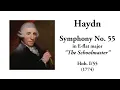 Haydn: Symphony No. 55 in E-flat major "The Schoolmaster" (with Score)