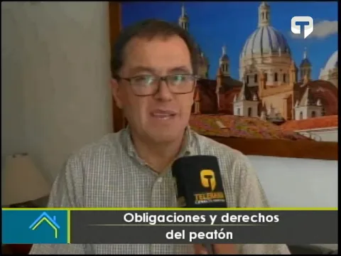 Obligaciones y derechos del peatón