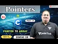 Pointers to Array in C Part-2 Pointers in C Programming Tpoint Tech