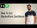 How to get HackerRank Certificate Get Your Skills Certified 2020