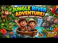Jungle River Adventure for Kids Learn Jungle Animals Sounds Fun Toddler Learning Song