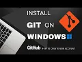 Install Git on Windows 11 Complete Setup with GitHub Step by Step