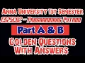 CS25C02 Important questions Computer Programming in python Important questions Engineering king