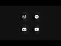 Glowing Glass Buttons with Hover Effects using HTML CSS