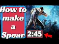 How to make a Spear - Project Zomboid