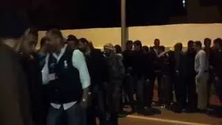 مراسم استقبال شباب عشيرة العربيات شمر للشباب مدينة السلط بعد فوزهم بأنتخابات الجامعه الاردنيه دندنها