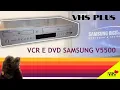 VCR com DVD Samsung DVD V5500