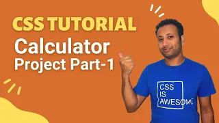 css full course bangla tutorial 35 Project 2 - Calculator design project part-1