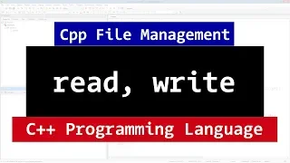 C Binary Files Read Write Methods CPP Programming File Management Tutorial