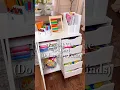 Restock the art cart with Dollar Tree finds