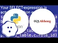 Sqlalchemy select condition