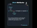 HTML attributes tutorial