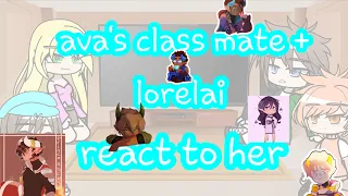 Ava S Class Mate React To Her And The Demons  Ava S Class Mate React To Her And The Demons