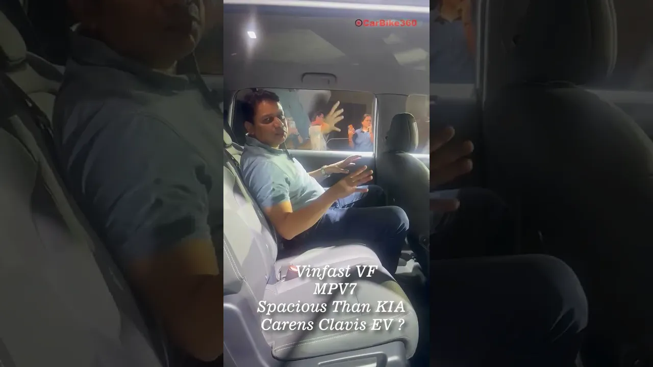Vinfast VF MPV7 - How Spacious The Cabin Is?