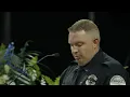 Watch The eulogy of Sergeant Lee Sorensen