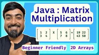 Matrix Multiplication in Java 2D Arrays Explained Java for Beginners