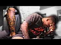 Tattooing My Entire Leg VERY PAINFUL Pt 1