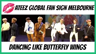 ATEEZ Global Fan Sign Melbourne (20190808) Dancing Like Butterfly Wings Fancam