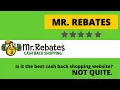 Mr Rebates Review - It s Not the Best or Worst Cash Back Option