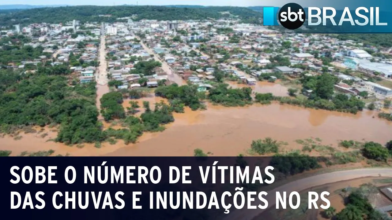 Mortes no Sul seguem acontecendo por conta das fortes chuvas | SBT Brasil (21/11/23)
