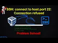 Fixing SSH Connection Refused Port 22 from VirtualBox Guest to Host