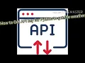 How to get your API key for getting weather using Python