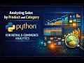 Analyzing Sales by Product and Category in Python for Retail E-commerce