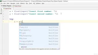 Python Practice 87 How to get Division by Zero error