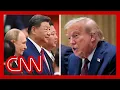 Download Lagu Trump responds to Putin, Xi and Kim Jong Un appearing together