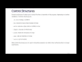 RProg - Control Structures Intro