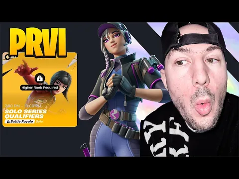 Video Thumbnail: PRVI SOLO TURNIR V TEJ SEZONI 🔴 Fortnite in ostale igre