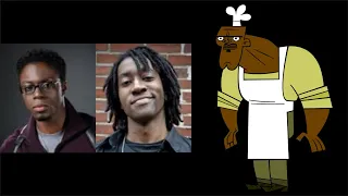 Chef Hatchet Voice Comparison Total Drama